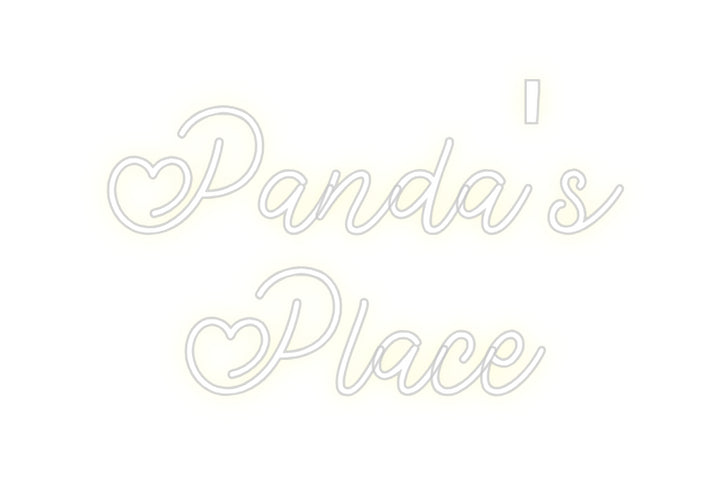 Custom Neon: Panda's 
Place