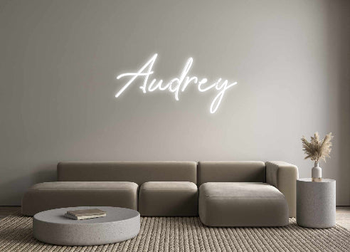 Custom Neon: Audrey