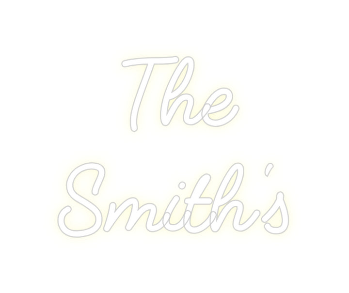 Custom Neon: The 
Smith's