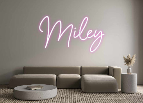 Custom Neon: Miley