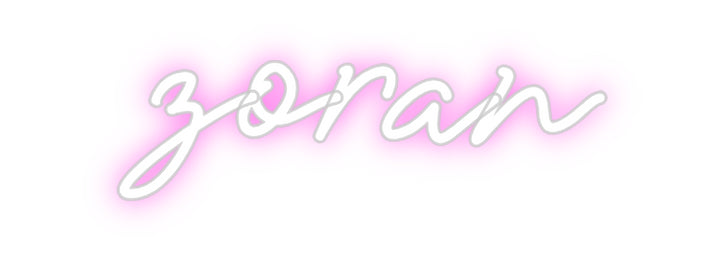 Custom Neon: zoran