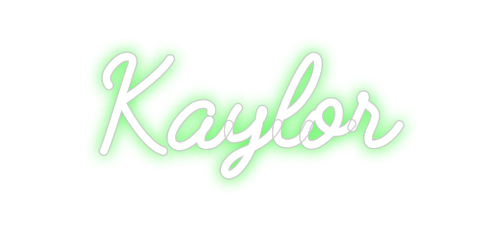 Custom Neon: Kaylor