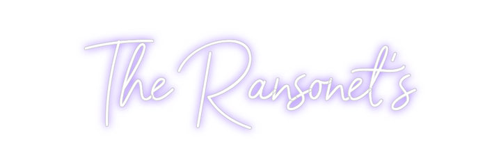 Custom Neon: The Ransonet’s