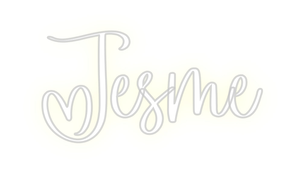 Custom Neon: Jesme