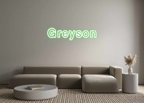 Custom Neon: Greyson