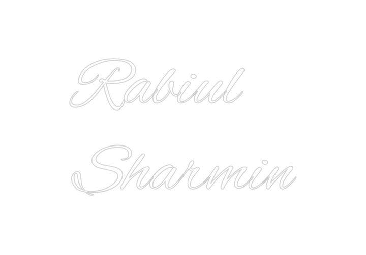 Custom Neon: Rabiul
Sharmin