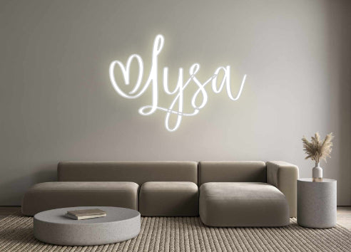 Custom Neon: Lysa