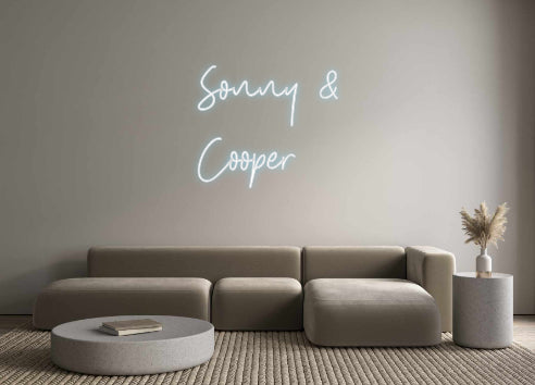 Custom Neon: Sonny &
Cooper