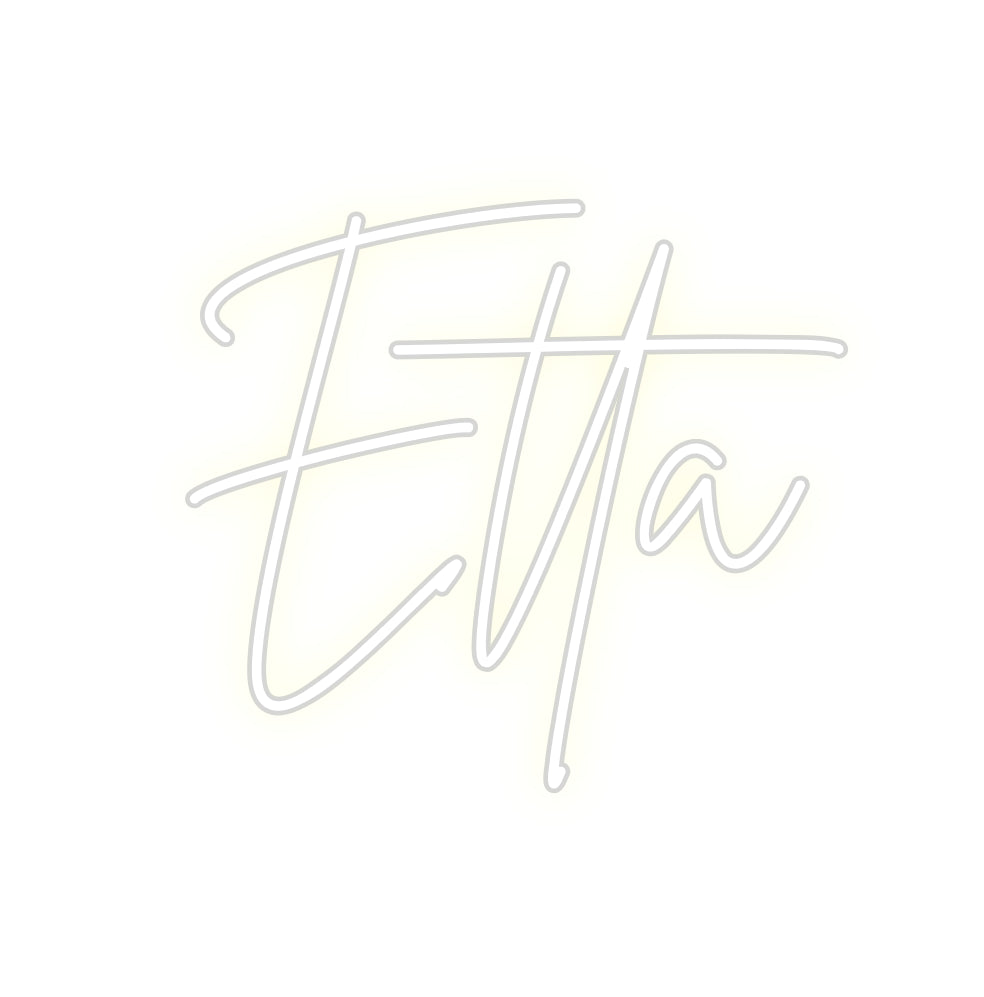 Custom Neon: Etta