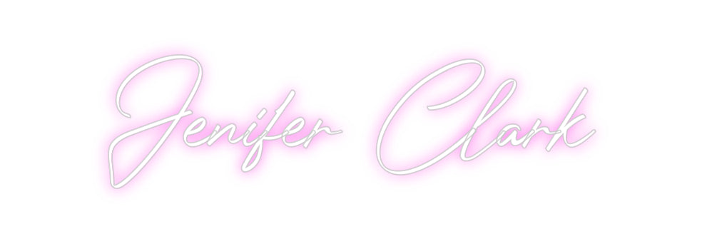 Custom Neon: Jenifer Clark