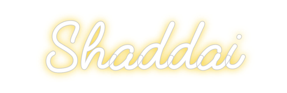 Custom Neon: Shaddai