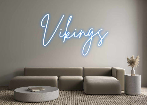 Custom Neon: Vikings