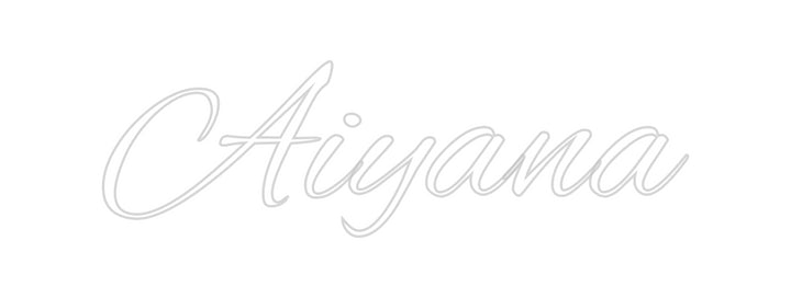 Custom Neon: Aiyana