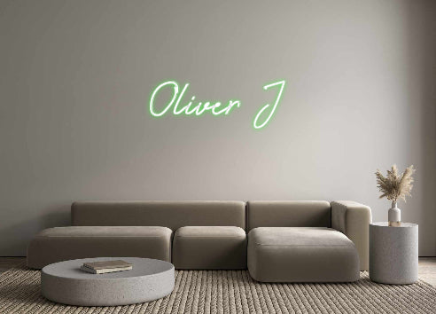 Custom Neon: Oliver J