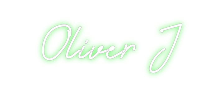 Custom Neon: Oliver J