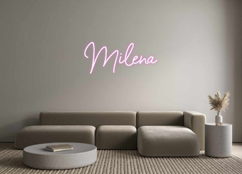 Custom Neon: Milena