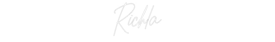 Custom Neon: Richla