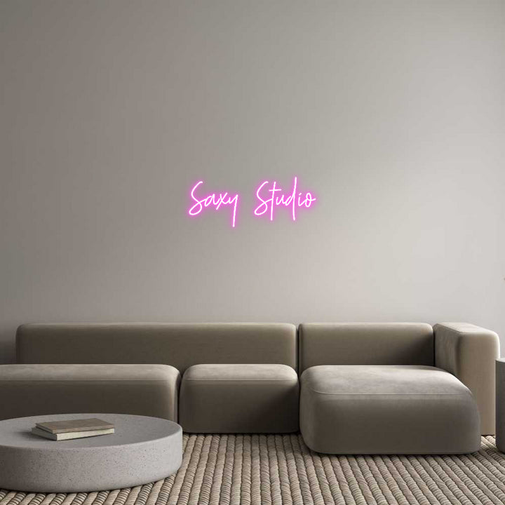 Custom Neon: Saxy Studio