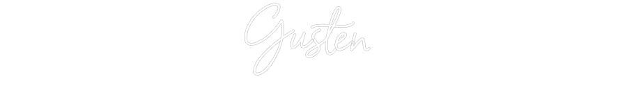 Custom Neon: Gusten