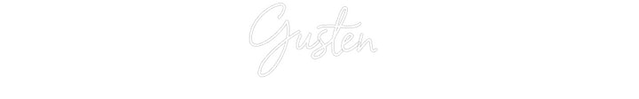 Custom Neon: Gusten