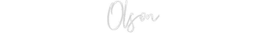 Custom Neon: Olson