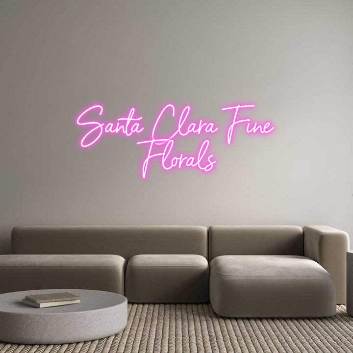 Custom Neon: Santa Clara F...