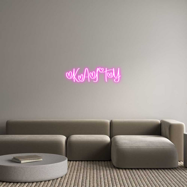 Custom Neon: KAITY