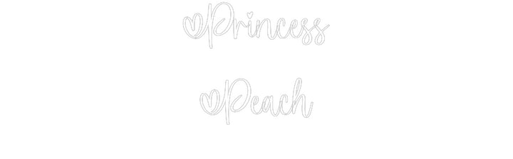 Custom Neon: Princess
Peach