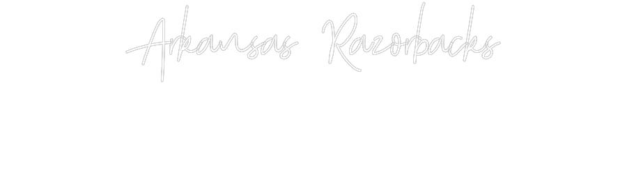 Custom Neon: Arkansas Razo...