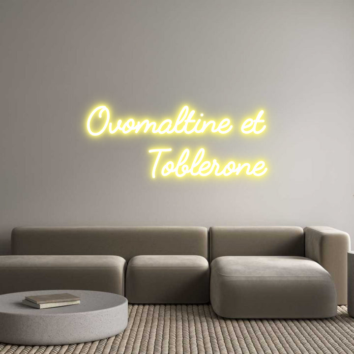 Custom Neon: Ovomaltine et...