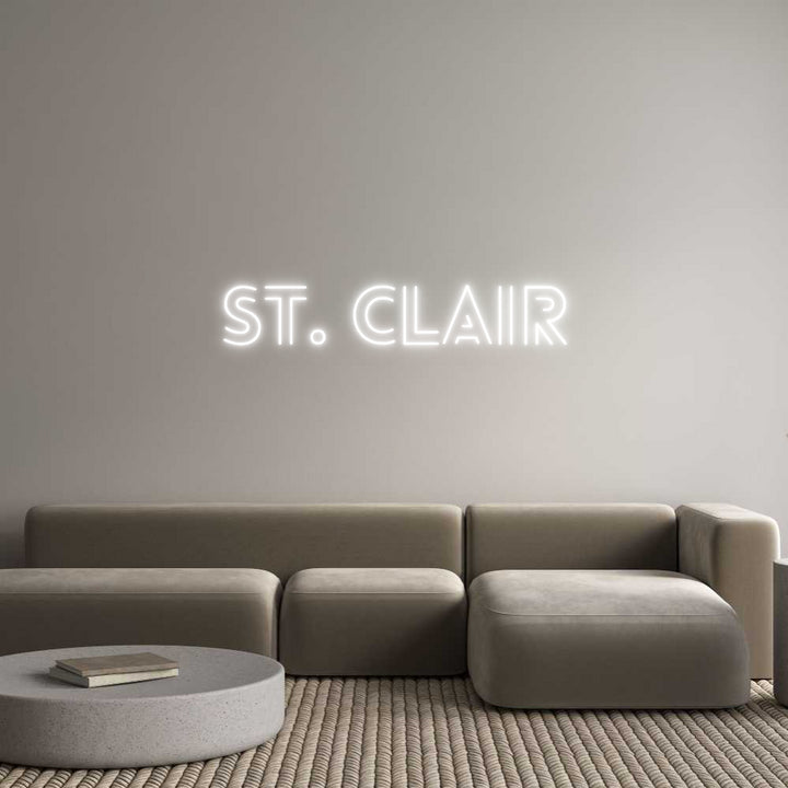 Custom Neon: St. Clair