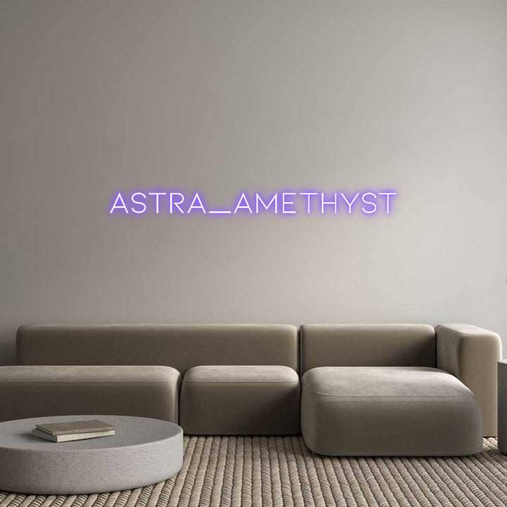 Custom Neon: astra_amethyst