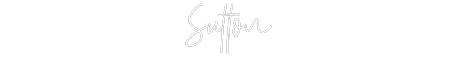 Custom Neon: Sutton