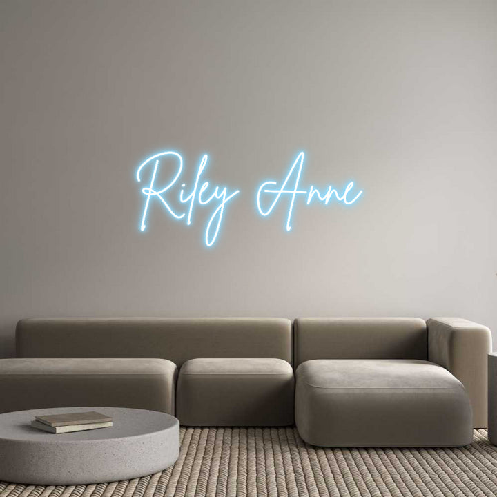 Custom Neon: Riley Anne