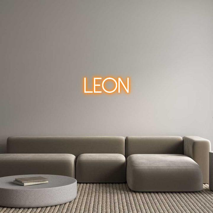 Custom Neon: Leon