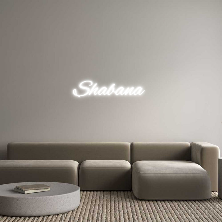 Custom Neon: Shabana