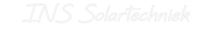 Custom Neon: INS Solartech...