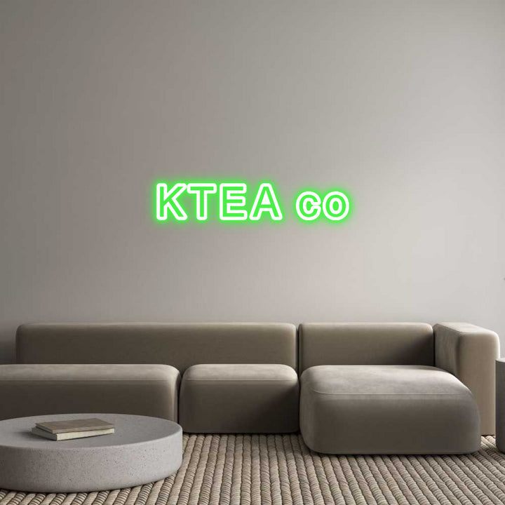 Custom Neon: KTEA co