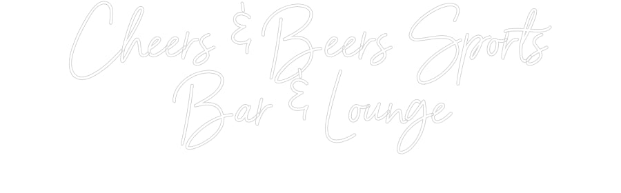 Custom Neon: Cheers & Beer...