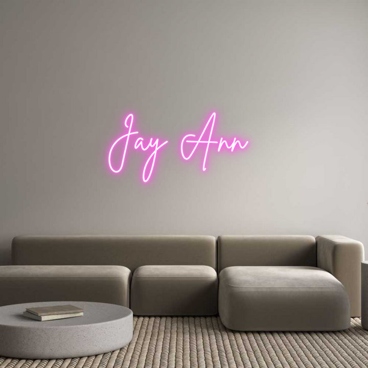 Custom Neon: Jay Ann