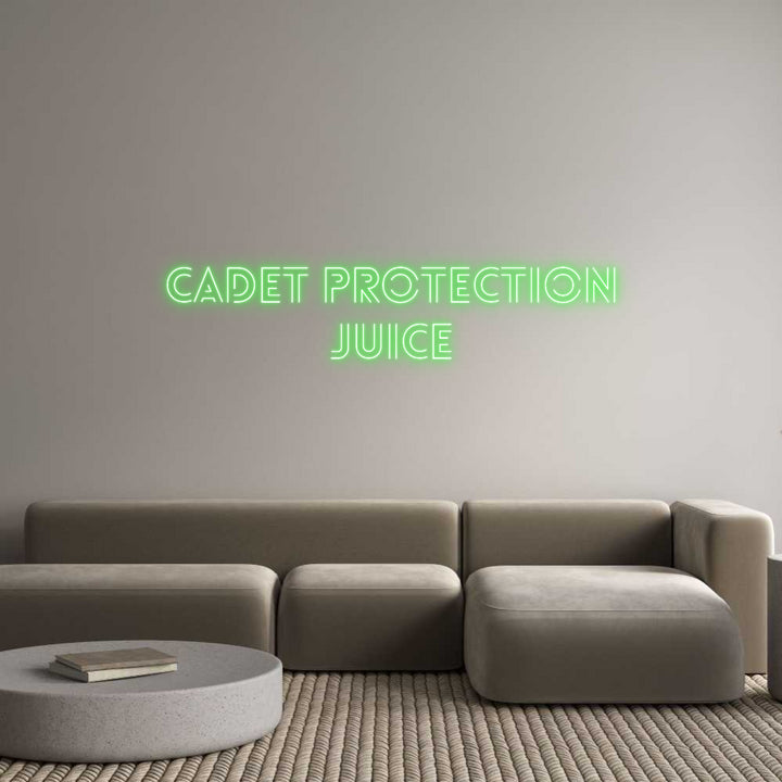 Custom Neon: Cadet Protect...