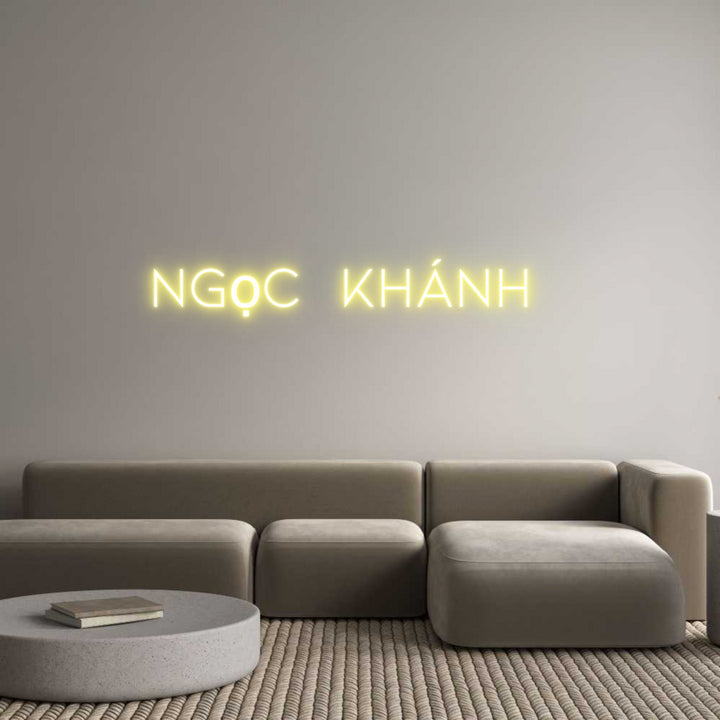 Custom Neon: Ngọc Khánh