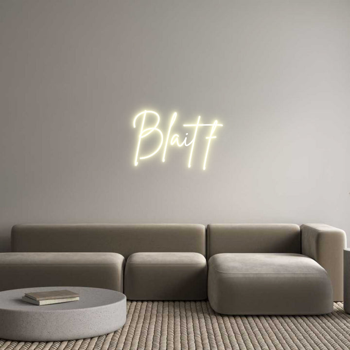 Custom Neon: Blait f