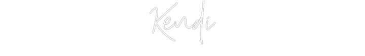 Custom Neon: Kendi