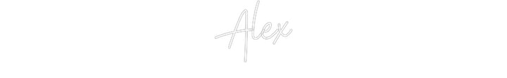 Custom Neon: Alex