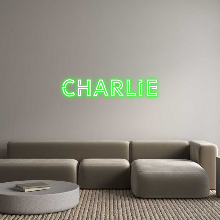 Custom Neon: CHARLIE