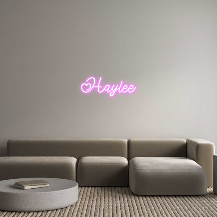 Custom Neon: Haylee