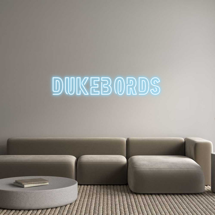 Custom Neon: DukeBords