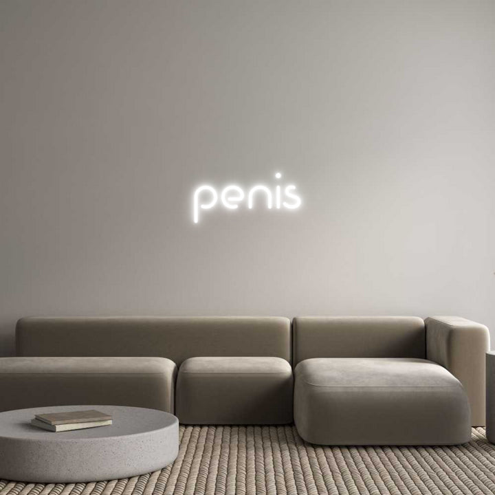 Custom Neon: penis