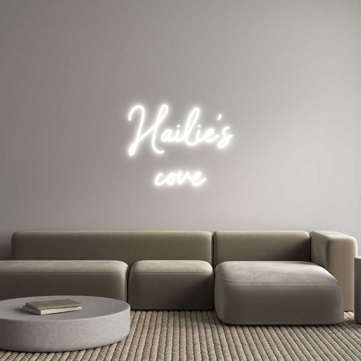 Custom Neon: Hailie's
cove